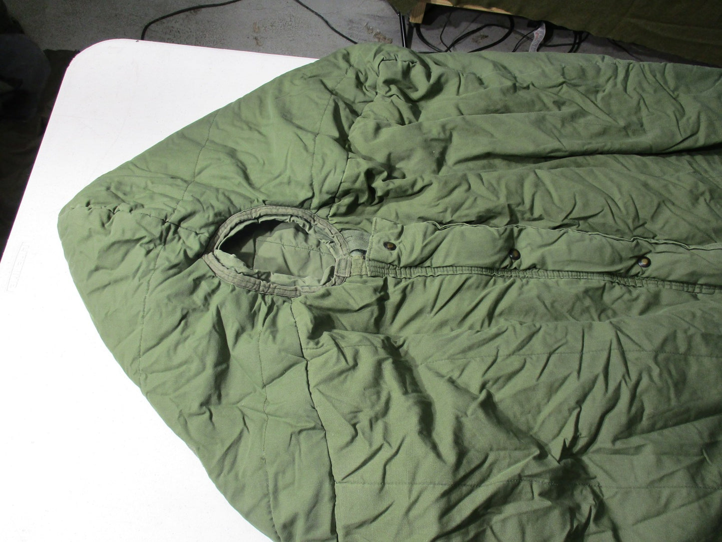 USGI Vintage Mummy Sleeping Bag + Sleepingo Mat Surplus Lot – Field Ready 6 feet
