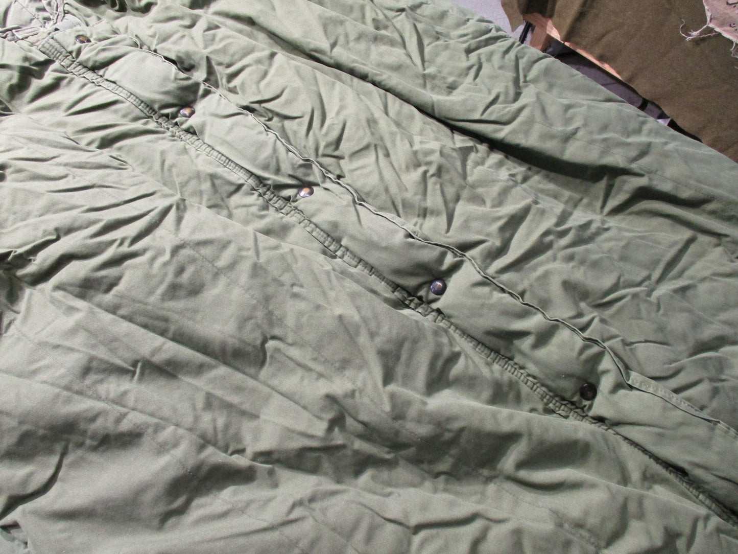 USGI Vintage Mummy Sleeping Bag + Sleepingo Mat Surplus Lot – Field Ready 6 feet