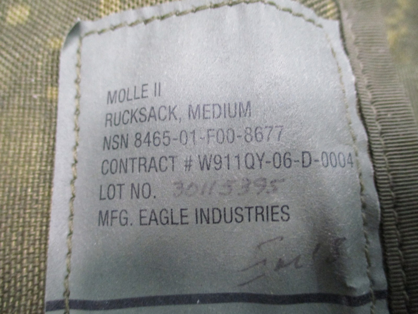 Eagle Industries MOLLE II Rucksack Medium Tactical Backpack Camo US Military