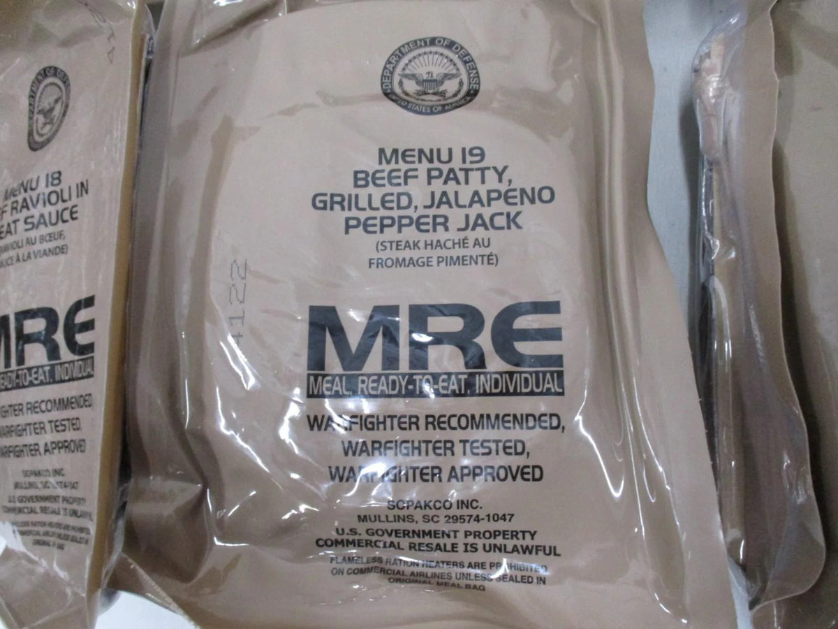 New Official American Military MRE Individual  Single Meal You Pick INSP. 2027