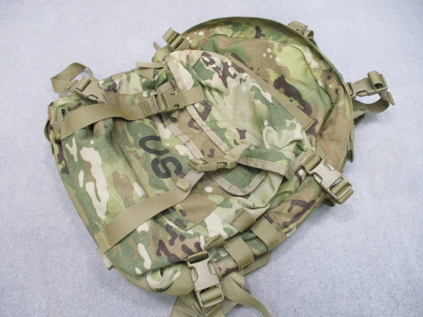 USGI MOLLE II Assault Pack Scorpion OCP Military Backpack 8465-01-641-6358