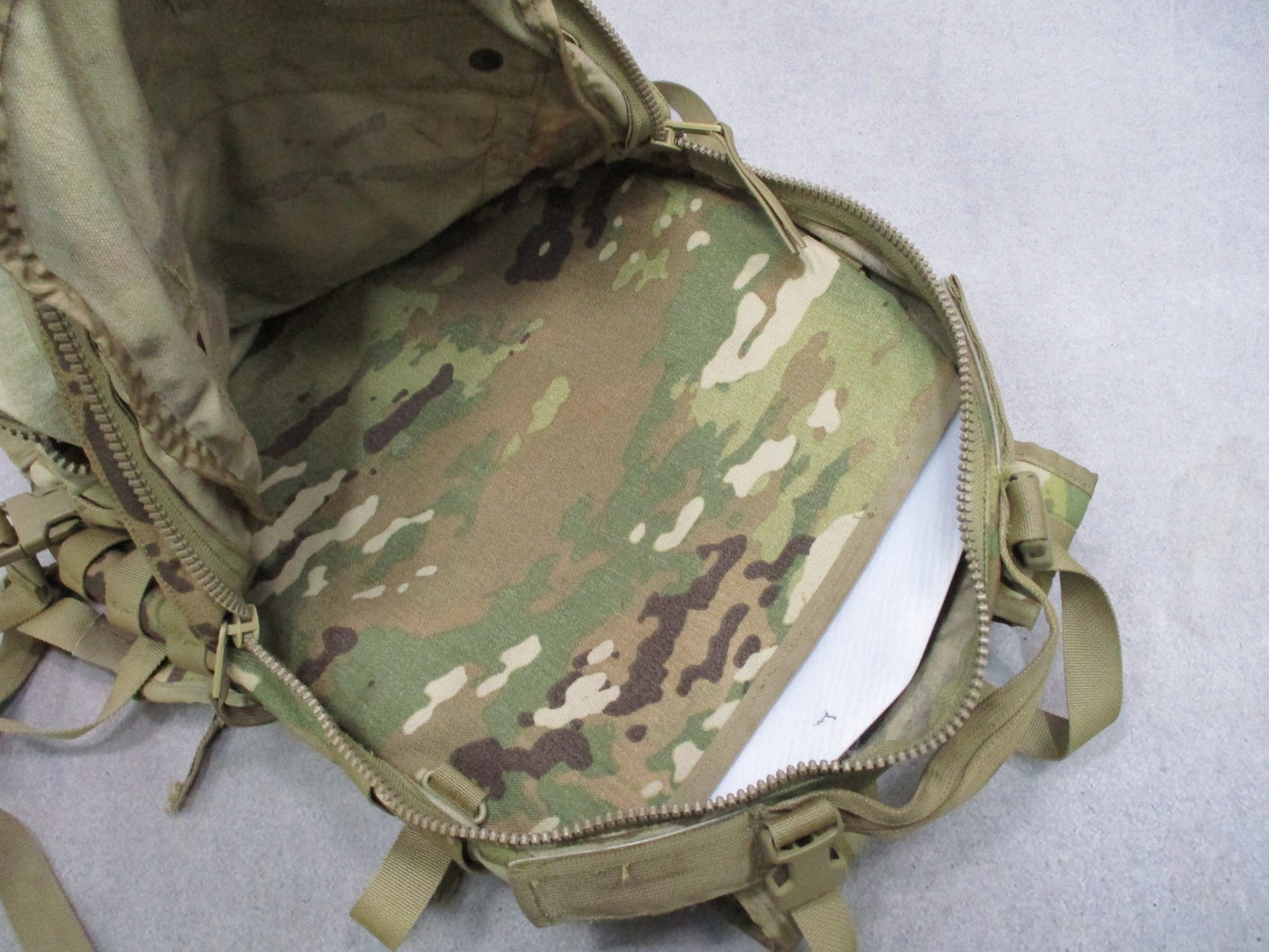 USGI MOLLE II Assault Pack Scorpion OCP Military Backpack 8465-01-641-6358