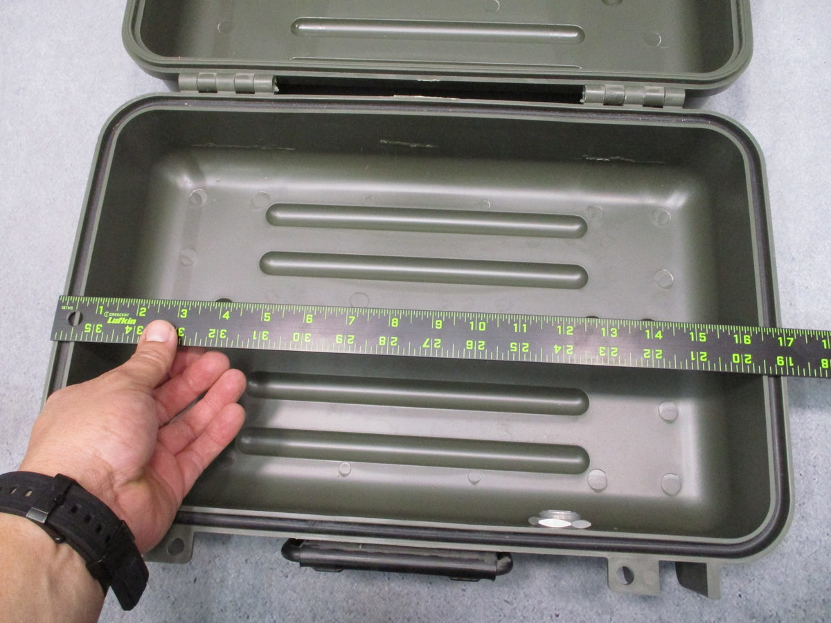 USGI AN/PVS-7B Night Vision Goggles Hard Transit Storage Case OD Green Empty