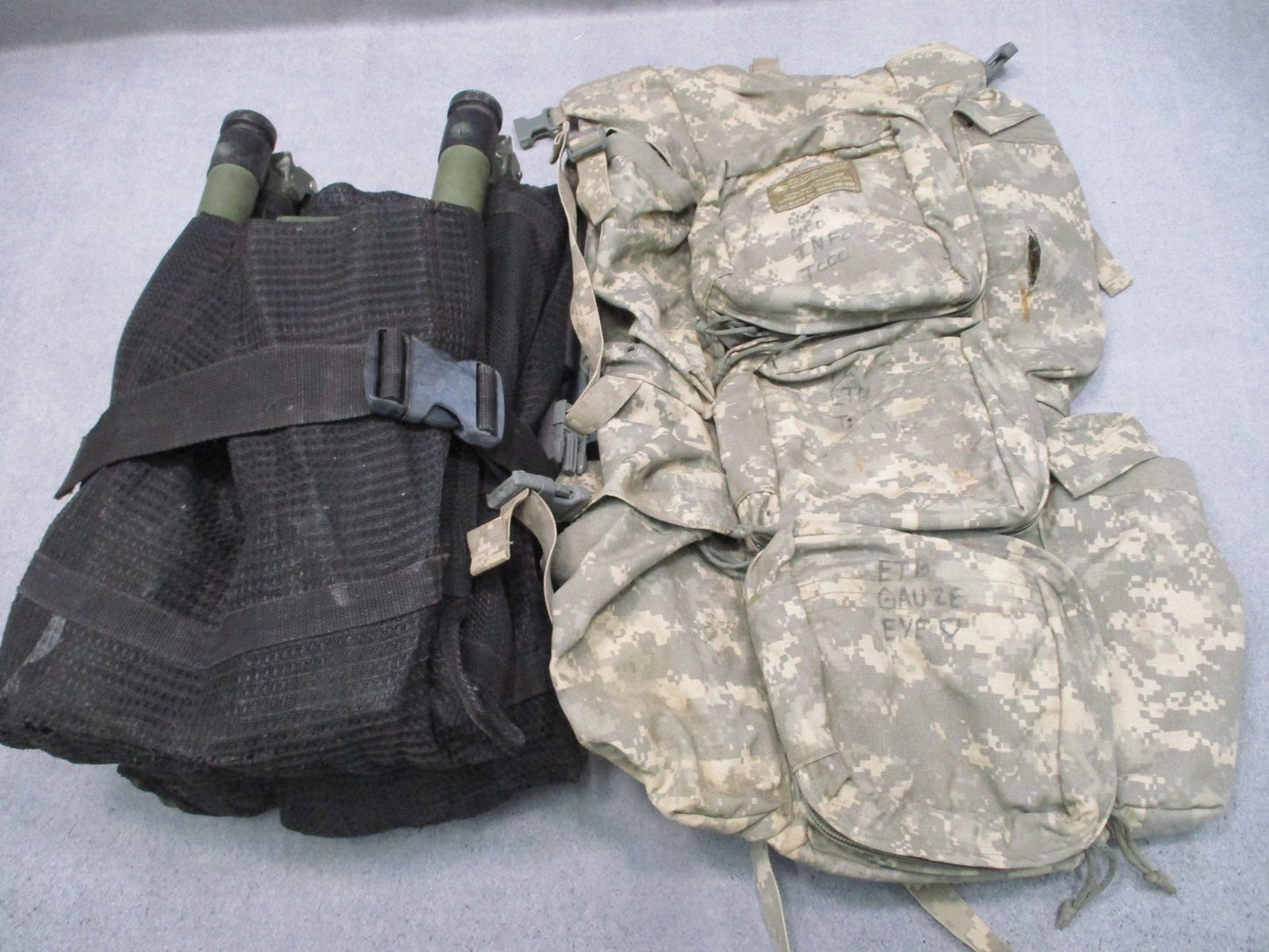 NORTH AMERICAN TALON II CASEVAC LITTER 90C COLLAPSIBLE STRETCHER QUAD FOLD WALK