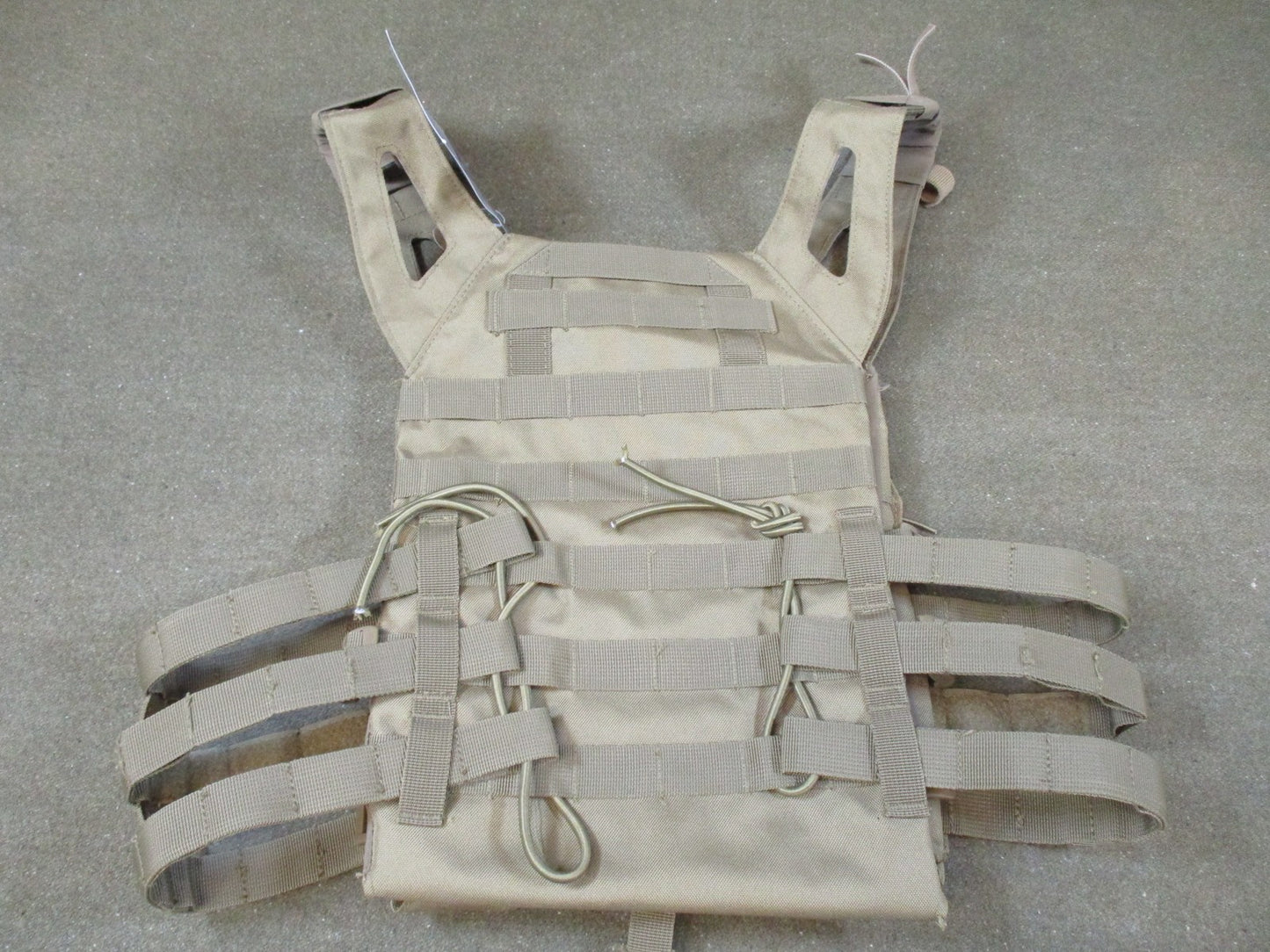 New Rothco Lightweight Armor Carrier Vest Coyote Brown Tactical MOLLE 55892