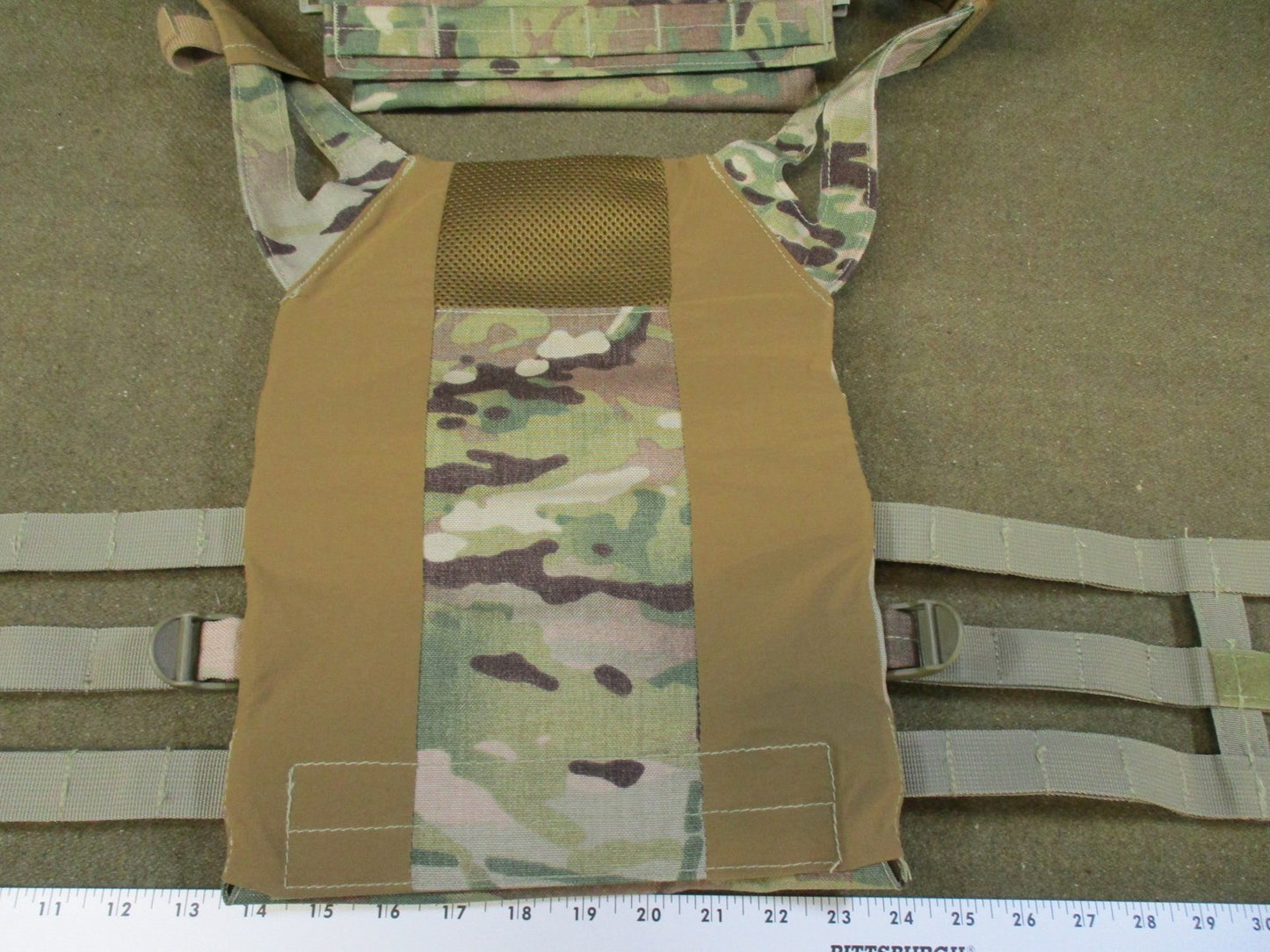 New Rothco Lightweight Plate Carrier Multicam Tactical Vest MOLLE Compatible
