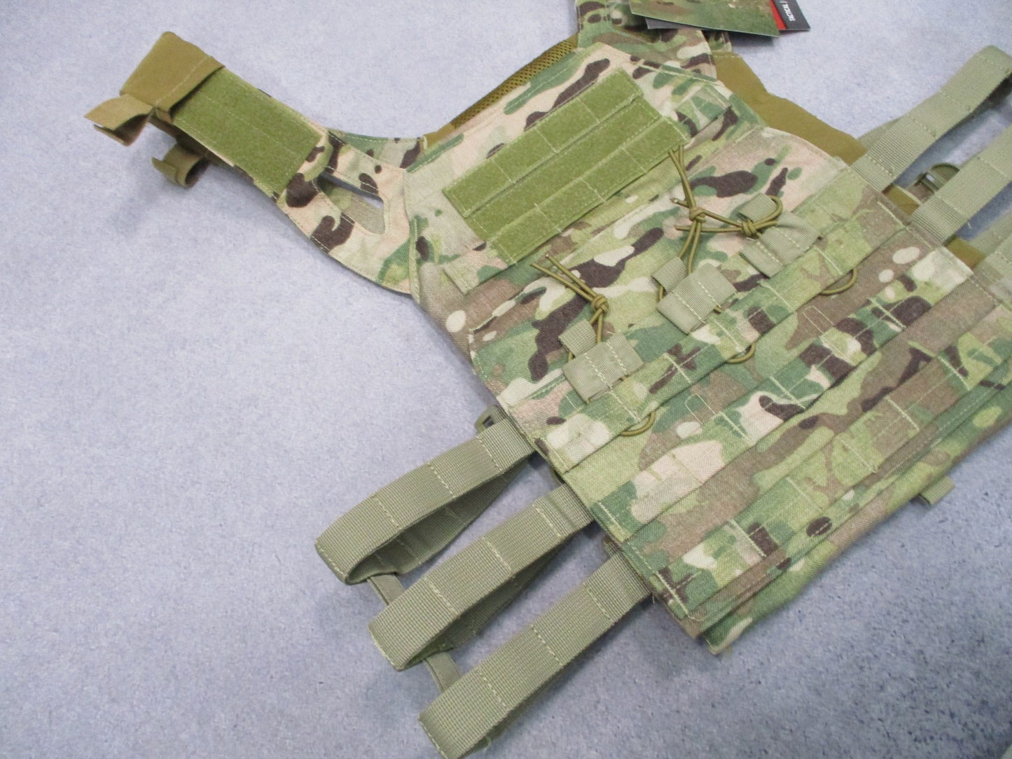 New Rothco Lightweight Plate Carrier Multicam Tactical Vest MOLLE Compatible