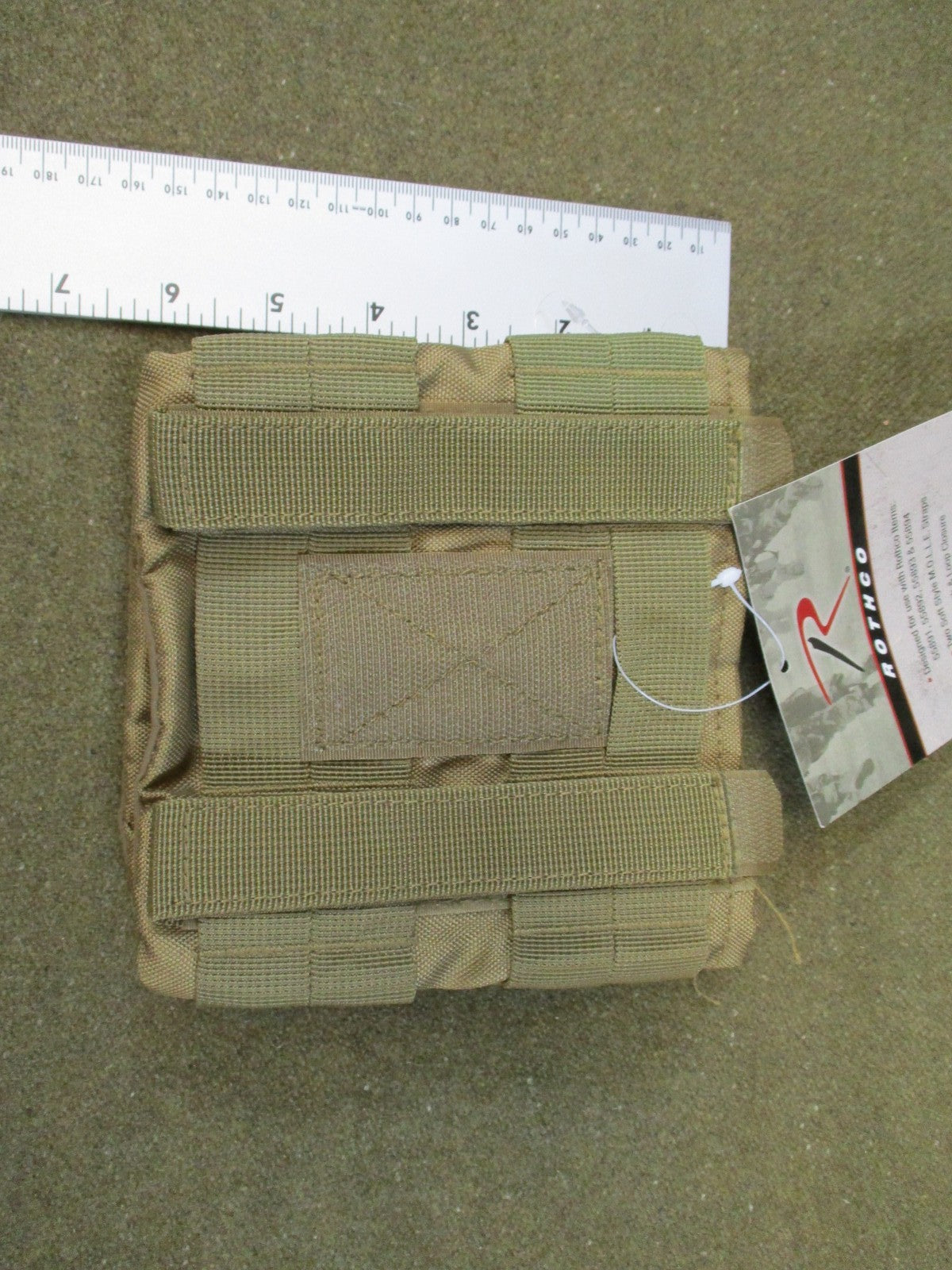 Rothco Side Armor Pouch Set Coyote Brown MOLLE Tactical Plate Carrier Gear