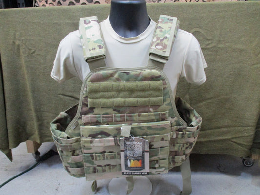 Rothco Multicam Plate Carrier Vest Tactical MOLLE New