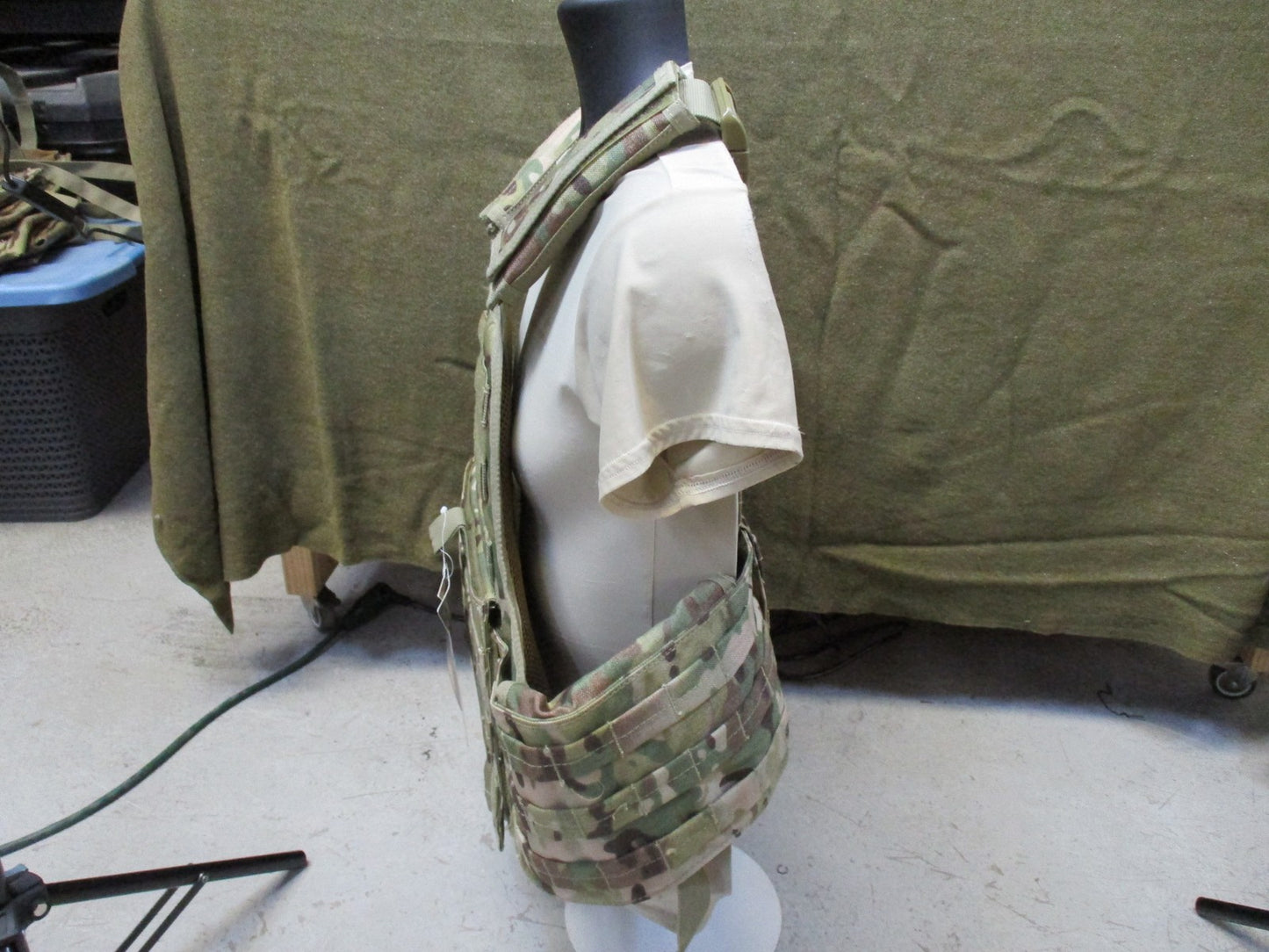 Rothco Multicam Plate Carrier Vest Tactical MOLLE New