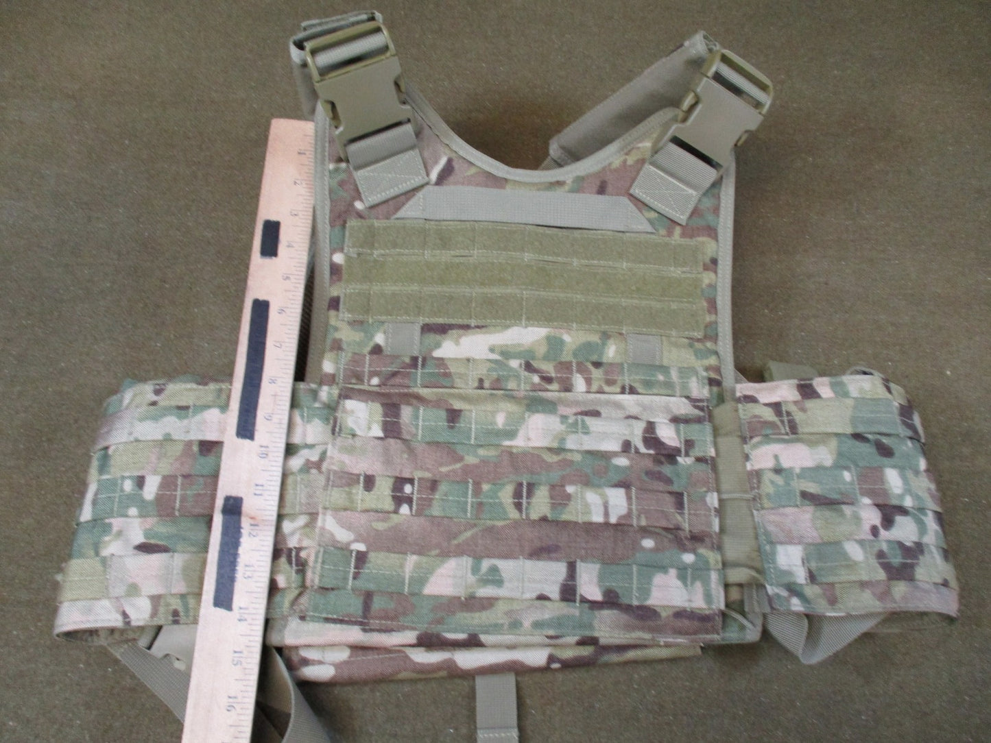 Rothco Multicam Plate Carrier Vest Tactical MOLLE New
