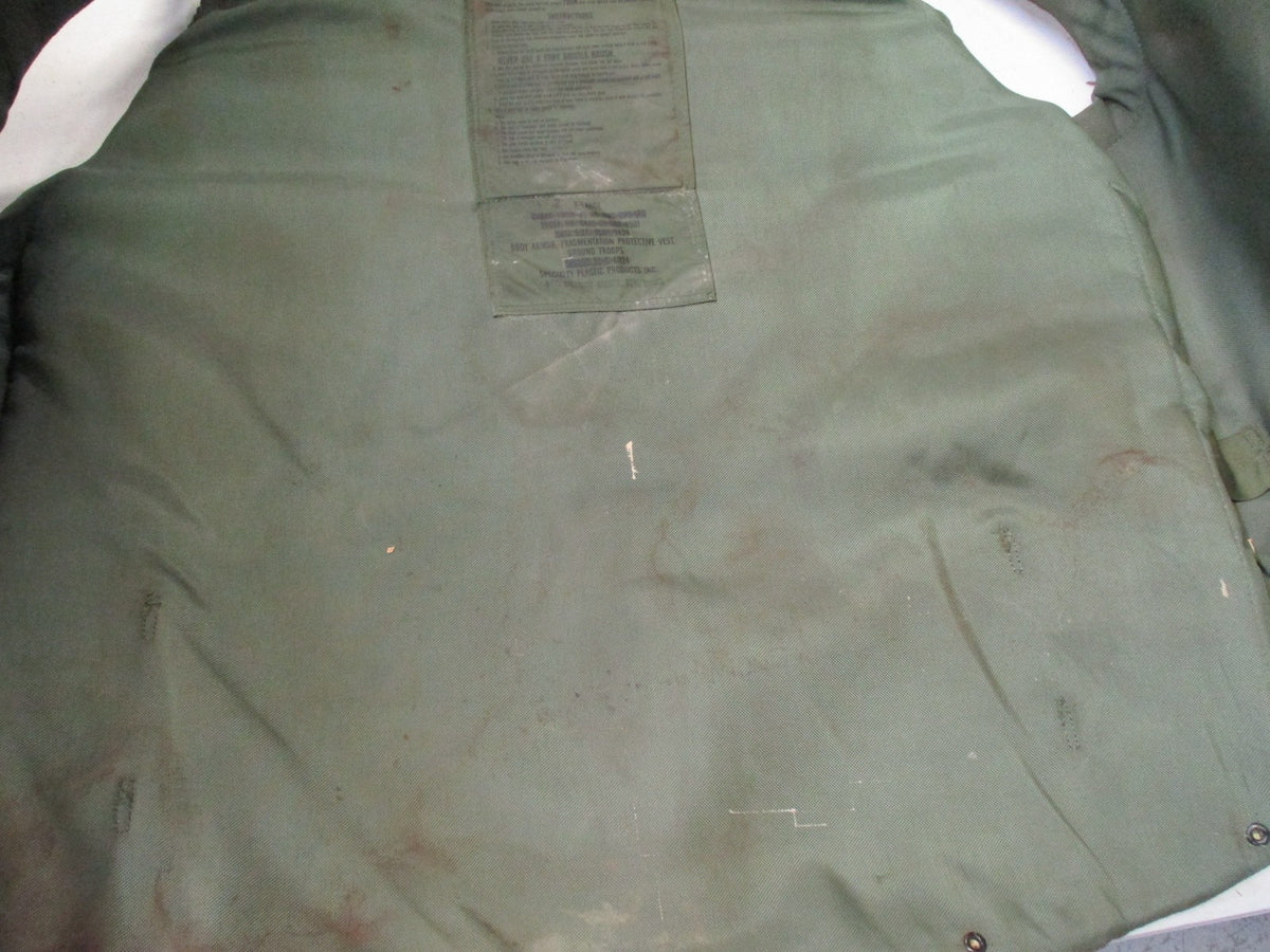 US Military Surplus PASGT Fragmentation Vest Woodland Camo Size XL 3XL? Flak