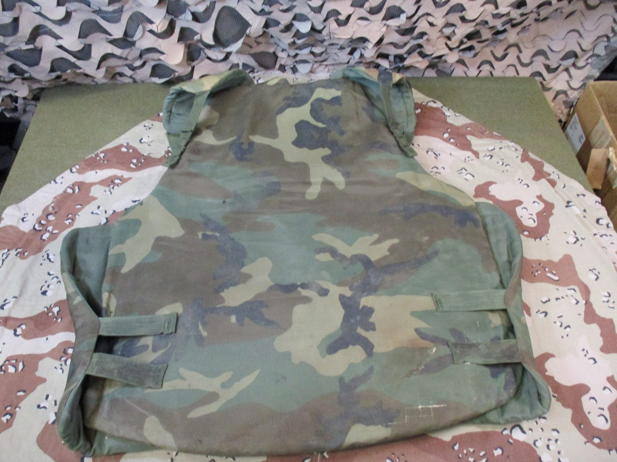 US Military Surplus PASGT Fragmentation Vest Woodland Camo Size XL 3XL? Flak