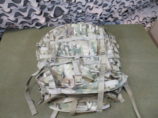 US Military MOLLE II Large Rucksack MultiCam Complete System w/ Frame & Straps