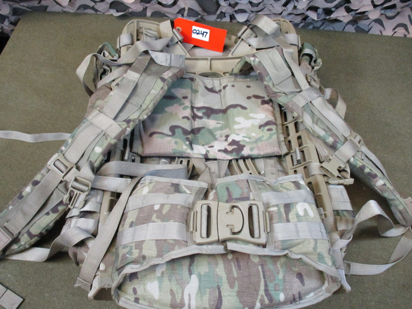 US Military MOLLE II Large Rucksack MultiCam Complete System w/ Frame & Straps