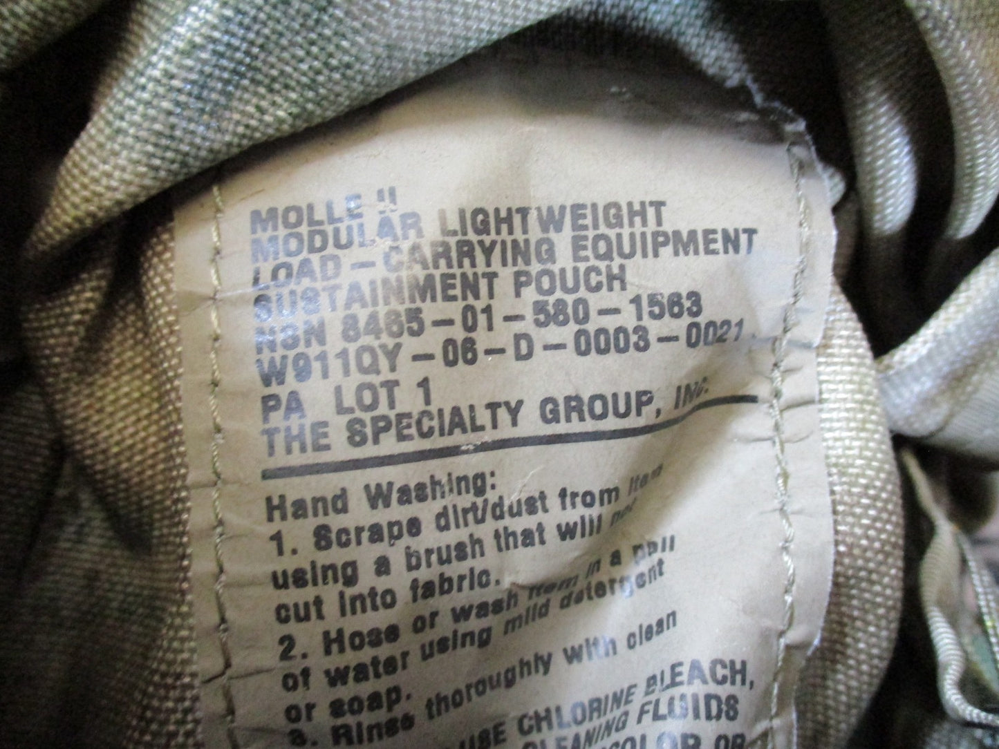 US Military MOLLE II Large Rucksack MultiCam Complete System w/ Frame & Straps