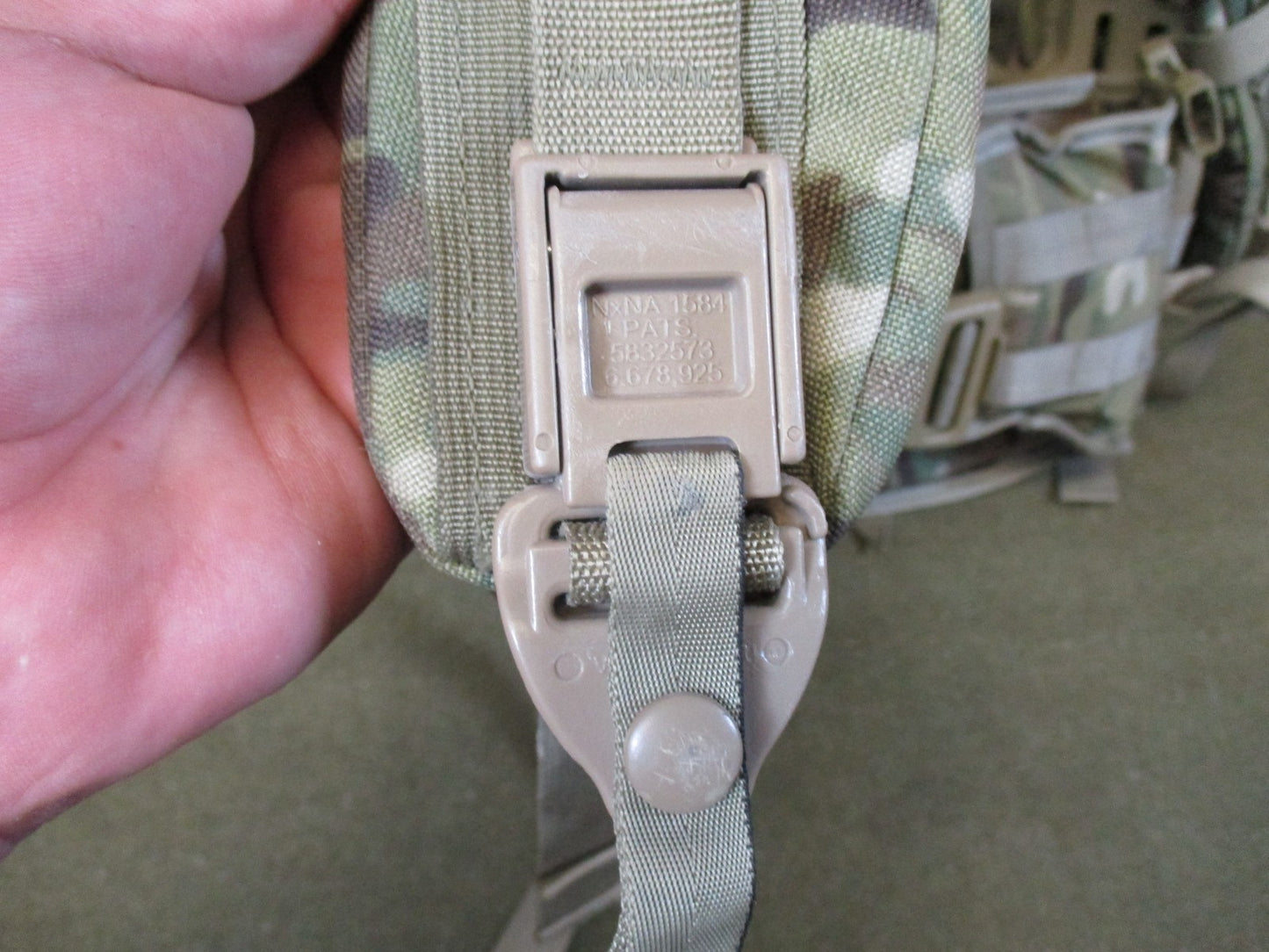 US Military MOLLE II Large Rucksack MultiCam Complete System w/ Frame & Straps