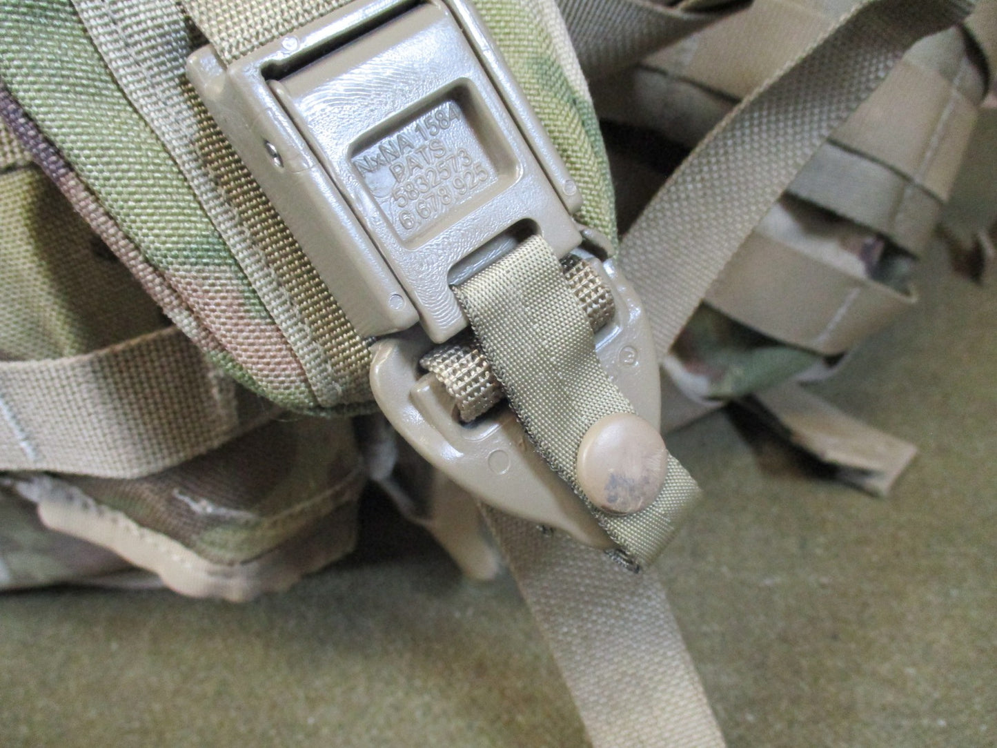US Military MOLLE II Large Rucksack MultiCam w/ Molded Waist Belt Surplus