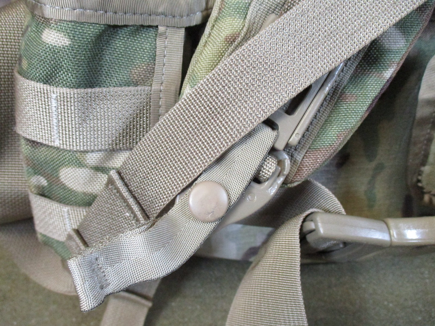 US Military MOLLE II Large Rucksack MultiCam w/ Molded Waist Belt Surplus