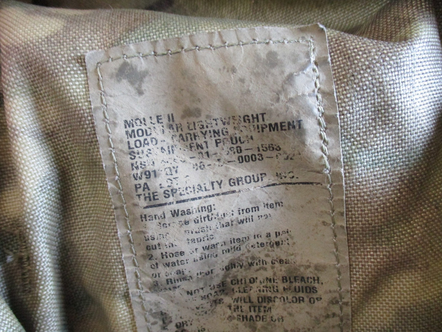 US Military MOLLE II Sustainment Pouch MultiCam Tactical Gear Surplus