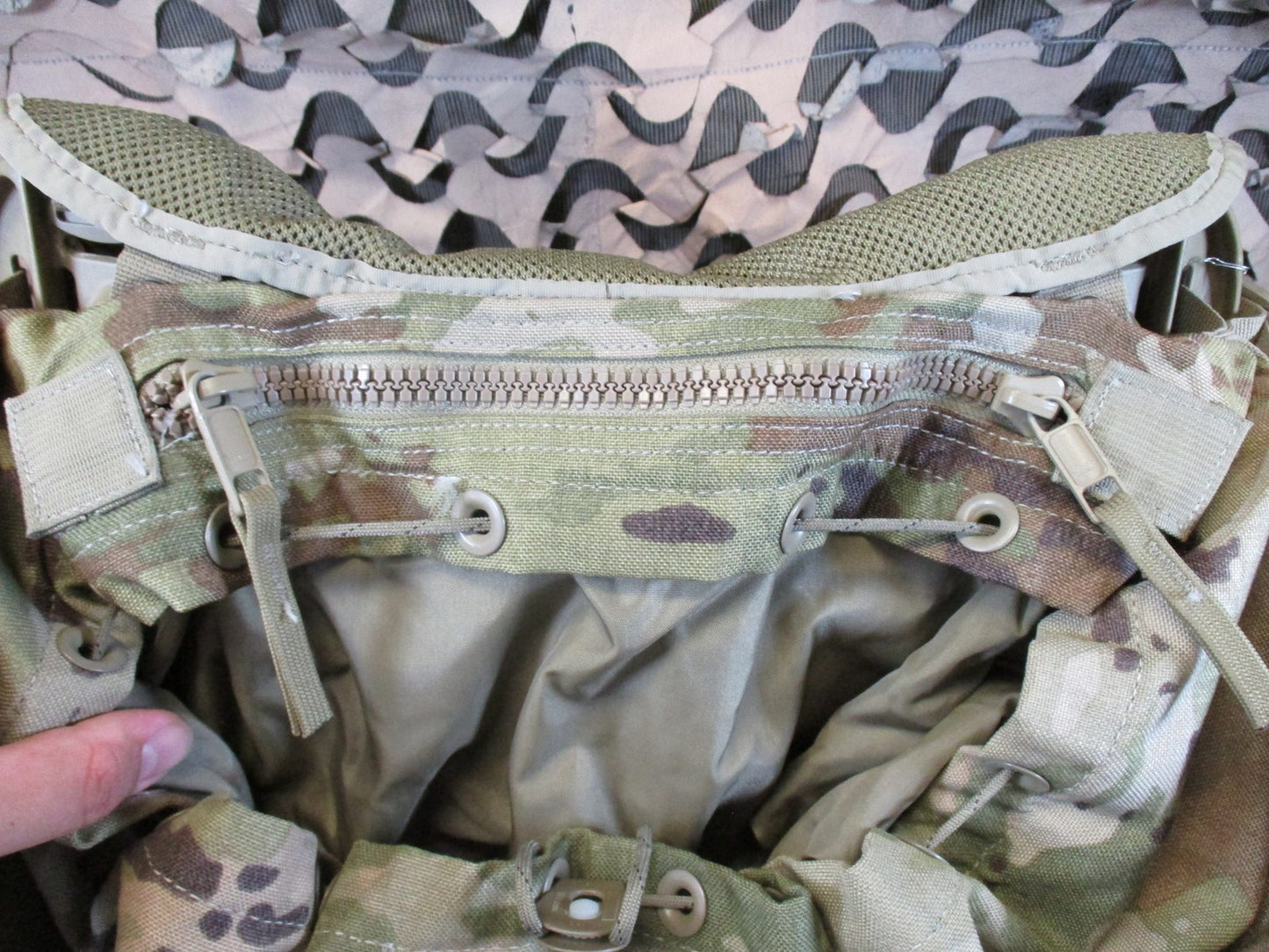 US Military MOLLE II Large Rucksack MultiCam Surplus Tactical Backpack w/ Pouch
