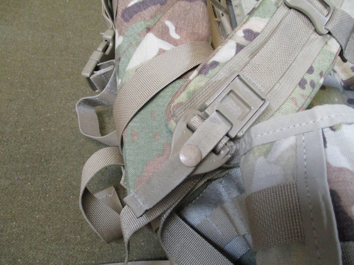 US Military MOLLE II Large Rucksack MultiCam Surplus Tactical Backpack w/ Pouch