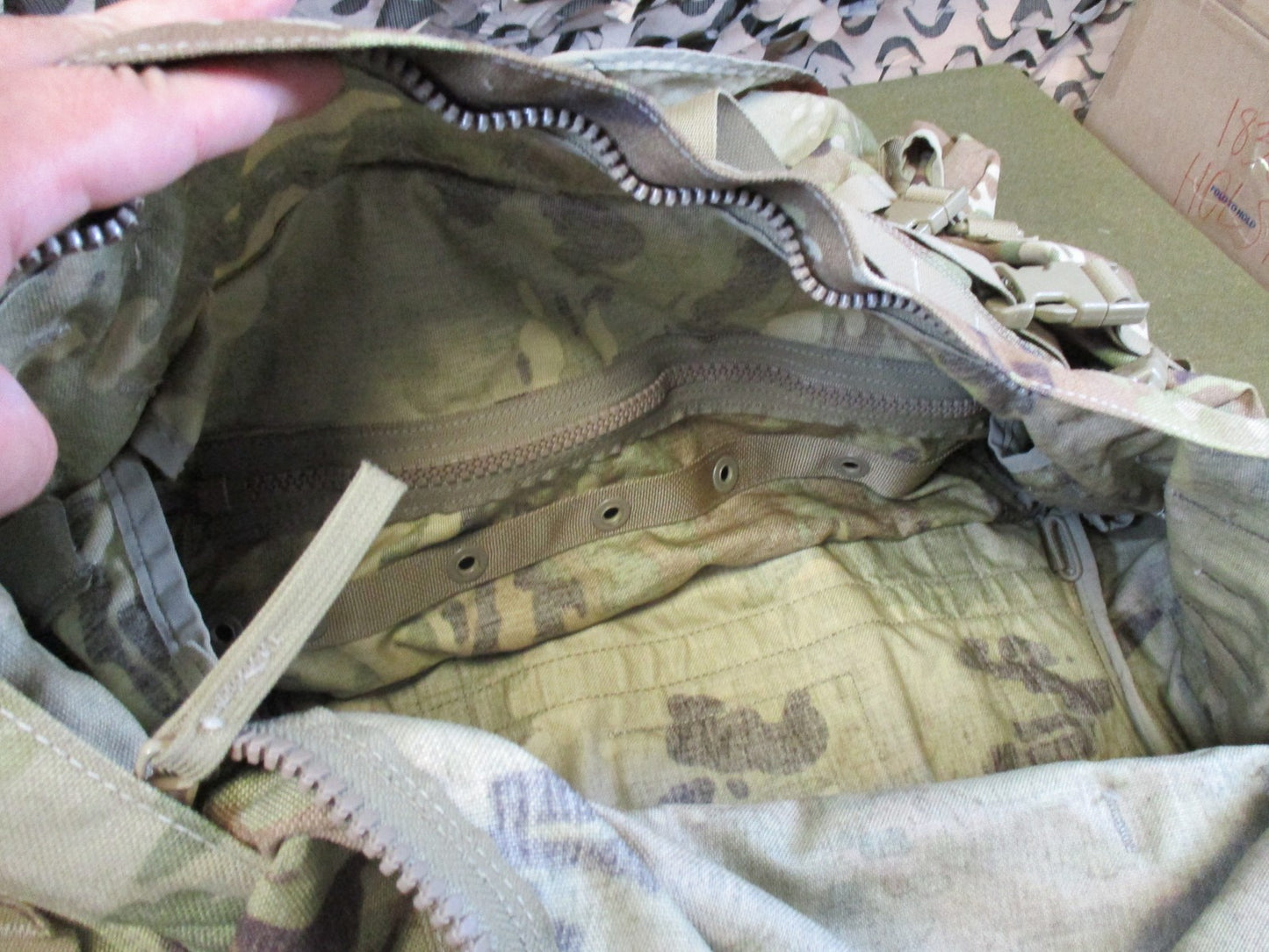 US Military MOLLE II Large Rucksack MultiCam Surplus Tactical Backpack w/ Pouch