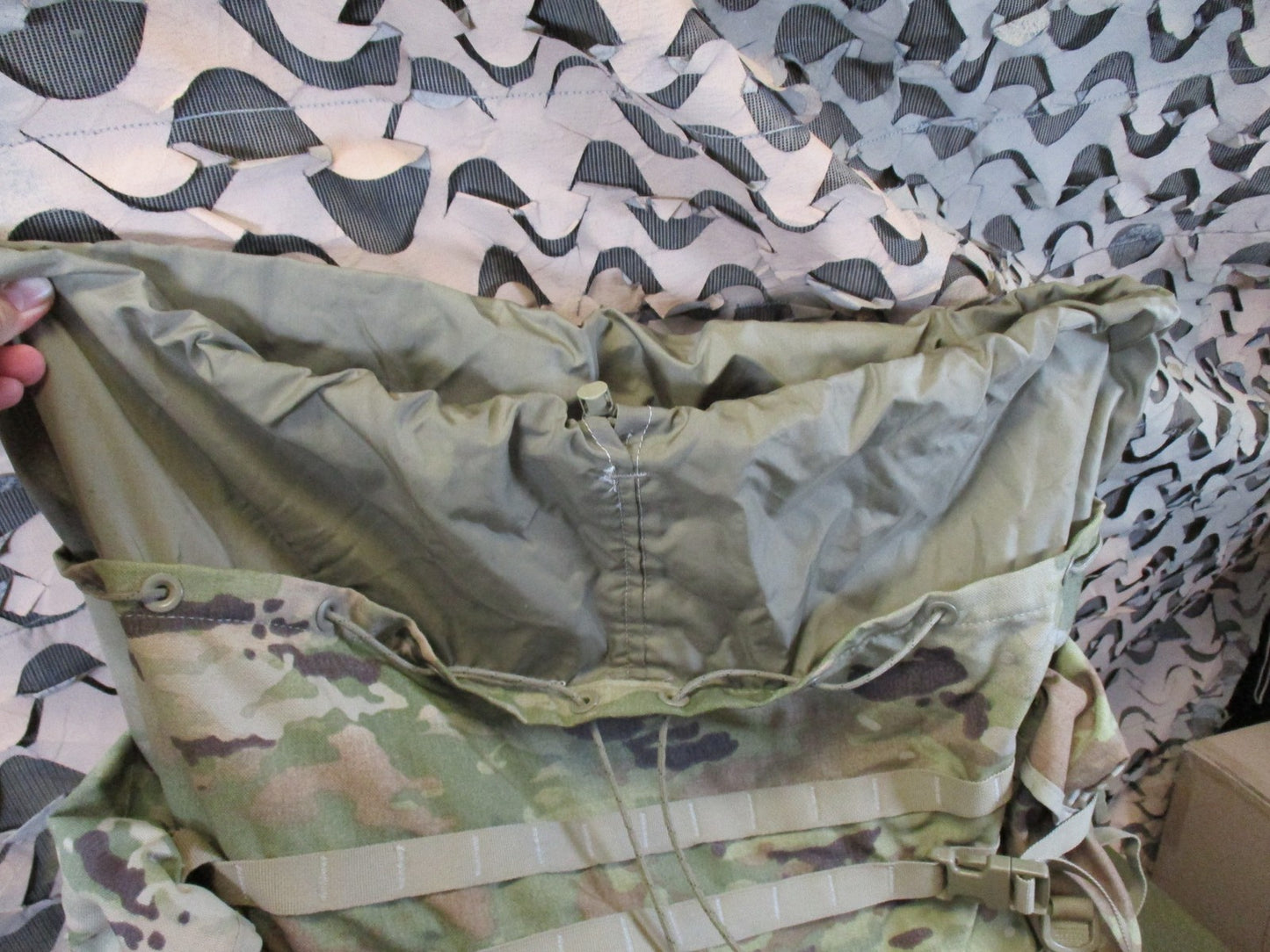 US Military MOLLE II Large Rucksack MultiCam Surplus Tactical Backpack w/ Pouch