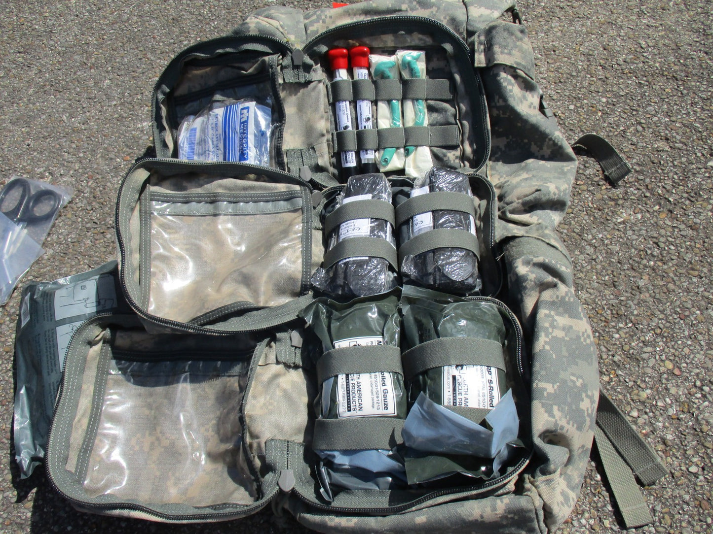 North American Rescue Talon II 90C Litter & Warrior Aid Kit (WALK) Military Med