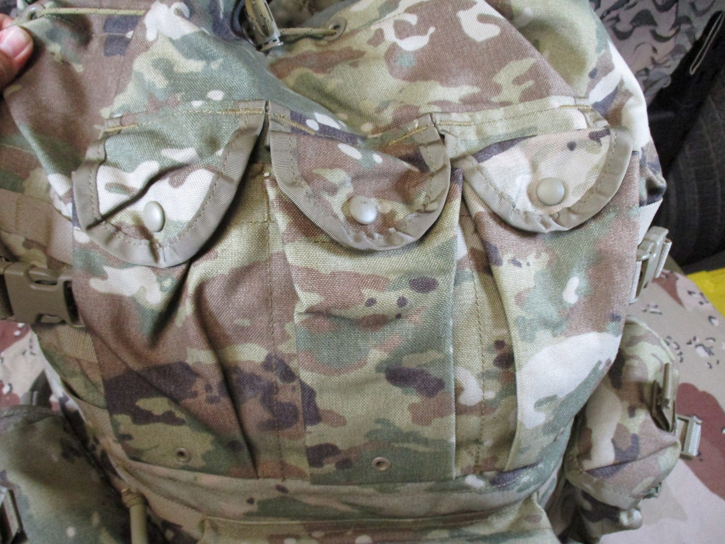 US Military MOLLE II Rucksack 4000 MultiCam Pack w/ Waistbelt & Straps Surplus