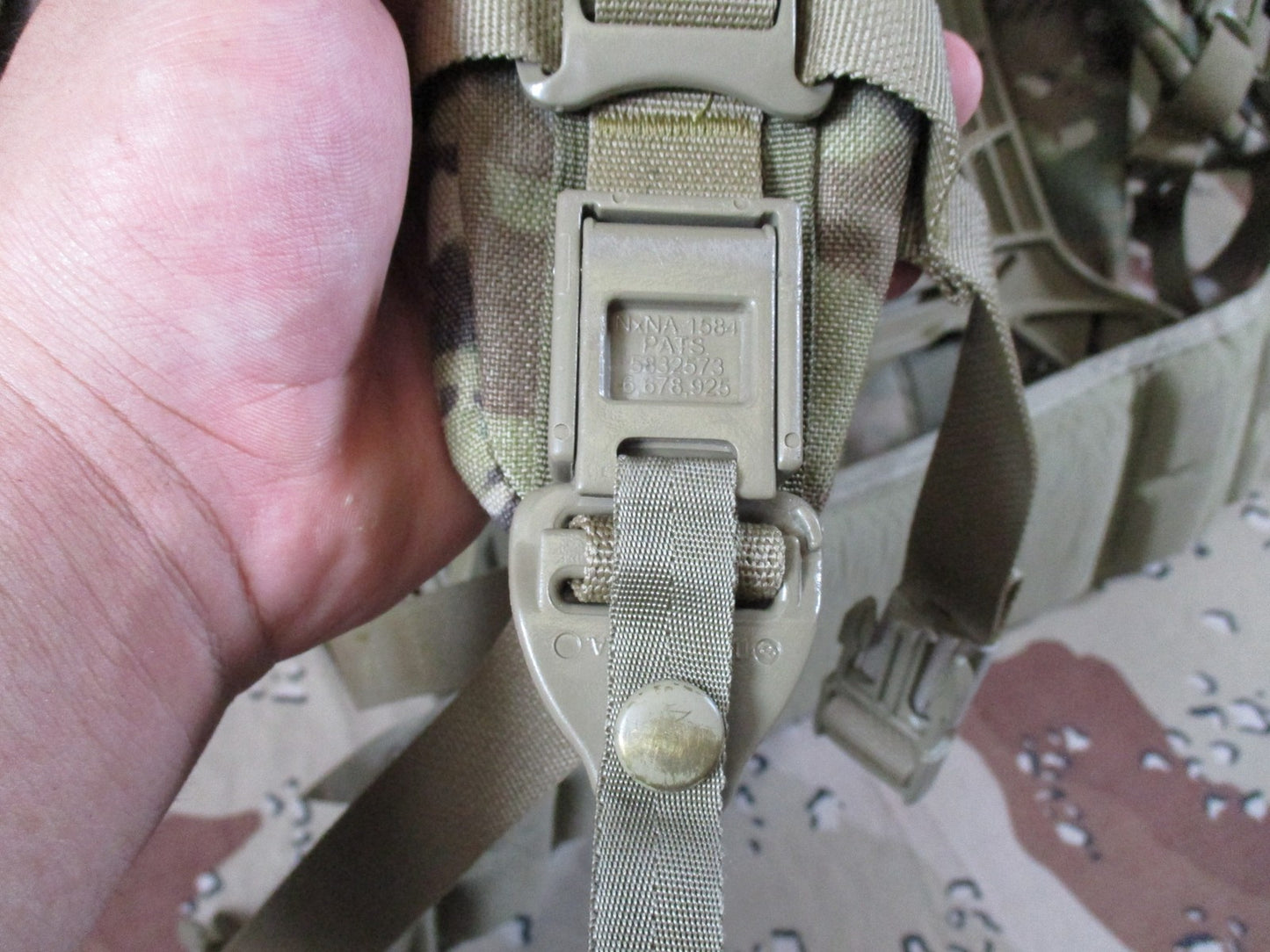 US Military MOLLE II Rucksack 4000 MultiCam Pack w/ Waistbelt & Straps Surplus