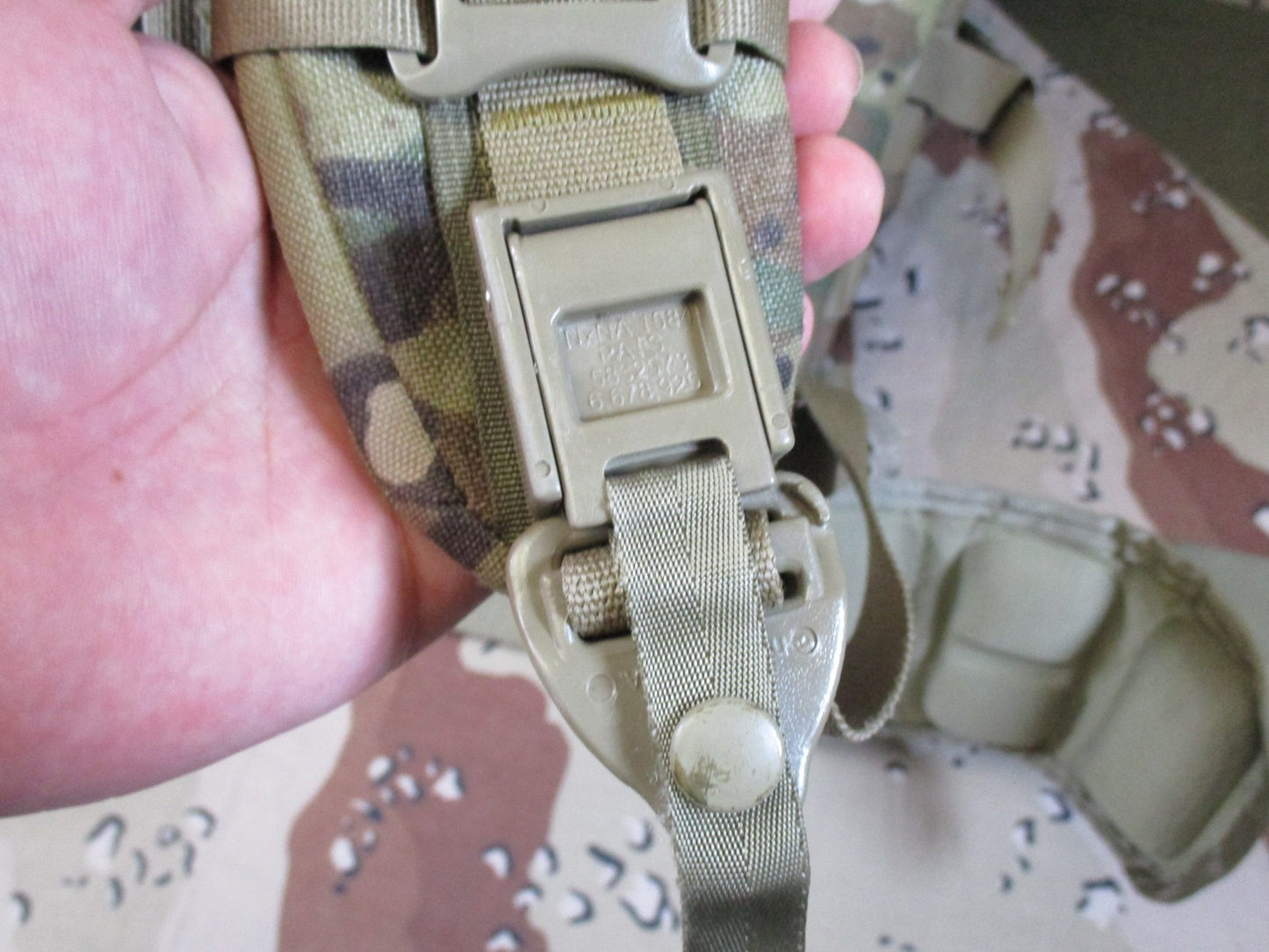 US Military MOLLE II Rucksack 4000 MultiCam Pack w/ Waistbelt & Straps Surplus