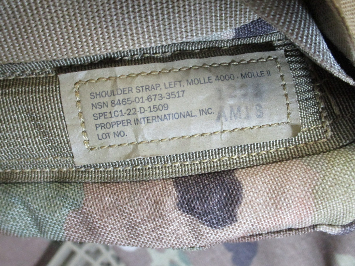 US Military MOLLE II Rucksack 4000 MultiCam Pack w/ Waistbelt & Straps Surplus