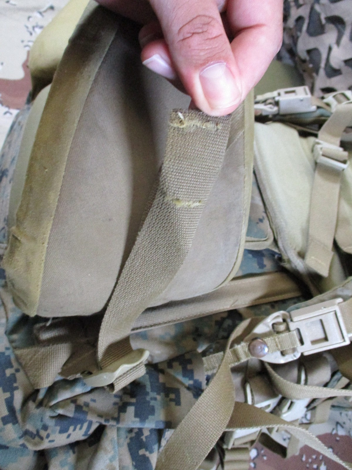 USMC ILBE Main Pack Rucksack WOODLAND MARPAT Military Surplus Tactical Gear