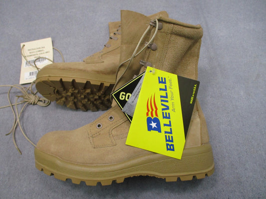 NWT Belleville ICWR Combat Boots Desert Tan NSN Size 9.0 09.0 R 8430-01-619-3472
