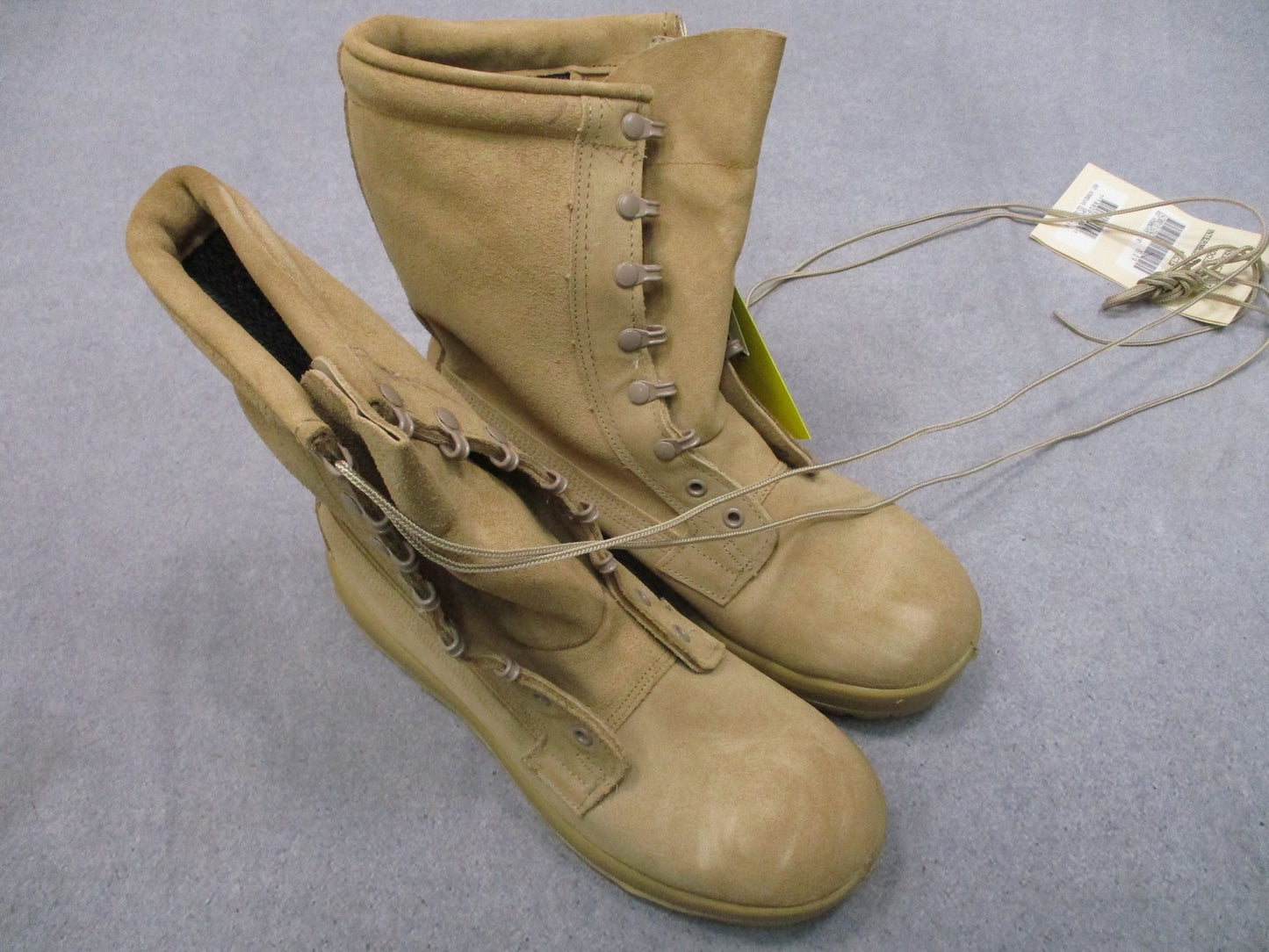 NWT Belleville ICWR Combat Boots Desert Tan NSN Size 9.0 09.0 R 8430-01-619-3472