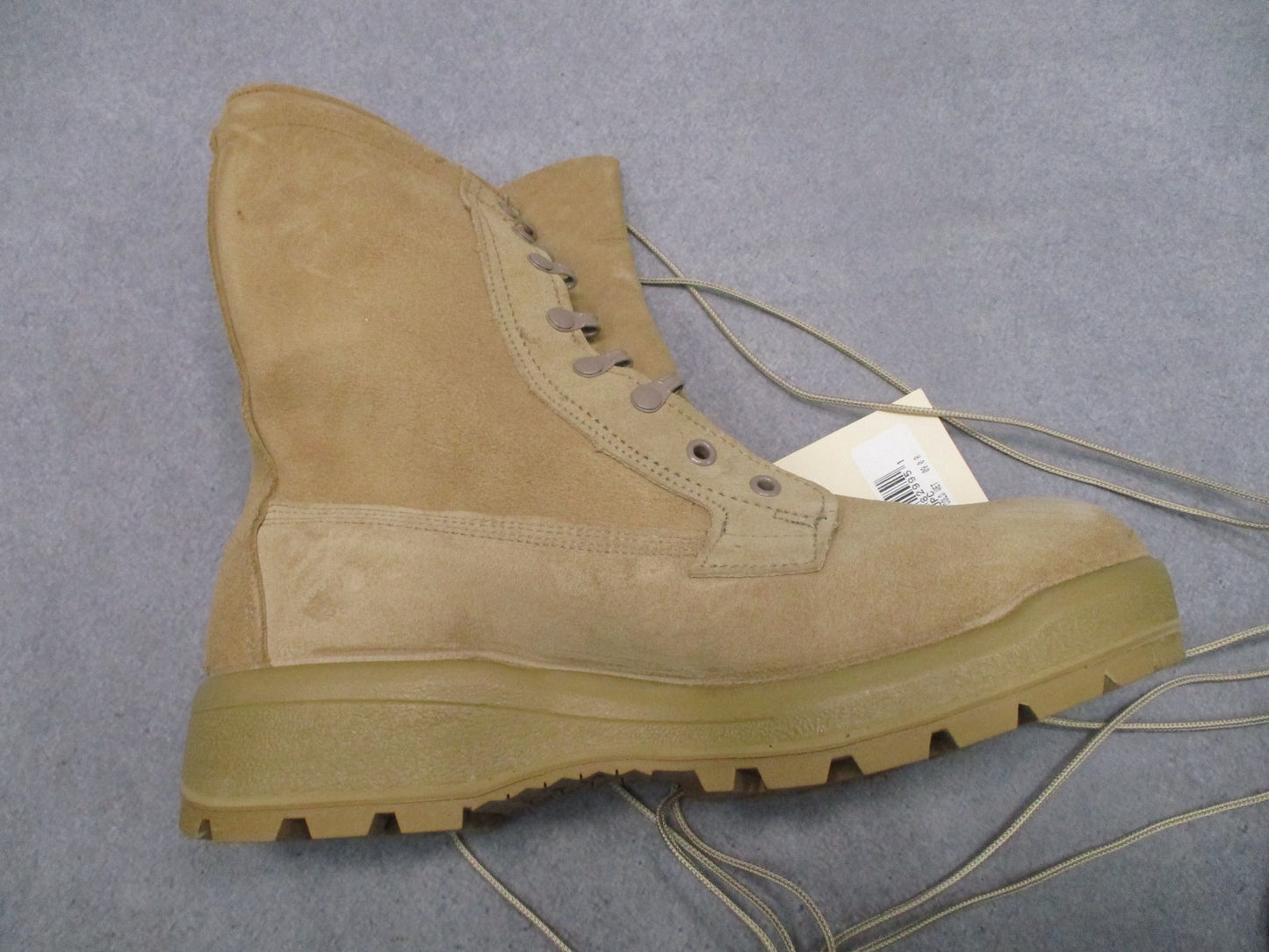 NWT Belleville ICWR Combat Boots Desert Tan NSN Size 9.0 09.0 R 8430-01-619-3472