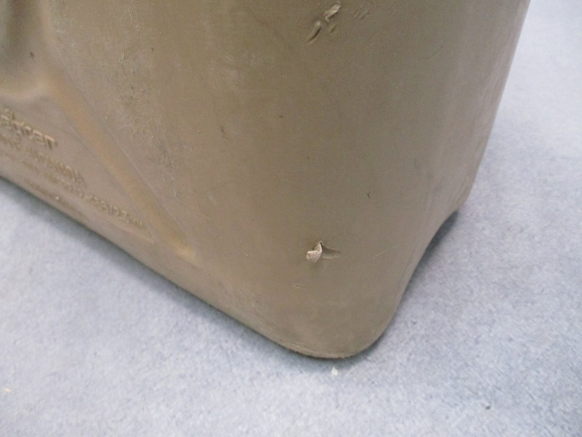 DESERT TAN MILITARY FUEL CAN 5 GALLON MFC (EMTPY) STORAGE CONTAINER 20L