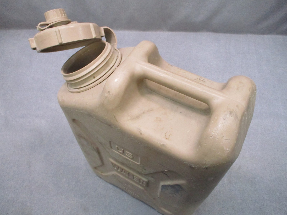 US Military 5 Gallon Water Can - Bronson USA - Desert Tan - Camping Survival