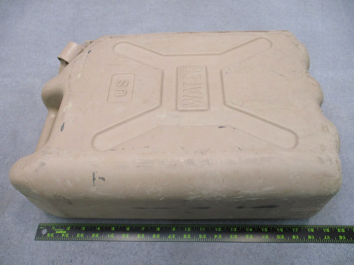 US Military 5 Gallon Water Can - Bronson USA - Desert Tan - Camping Survival