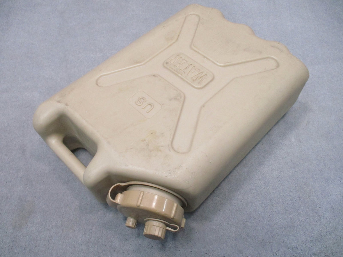 US Military Water Can Jerry Can Desert Tan 5 Gallon Surplus Camping Gear