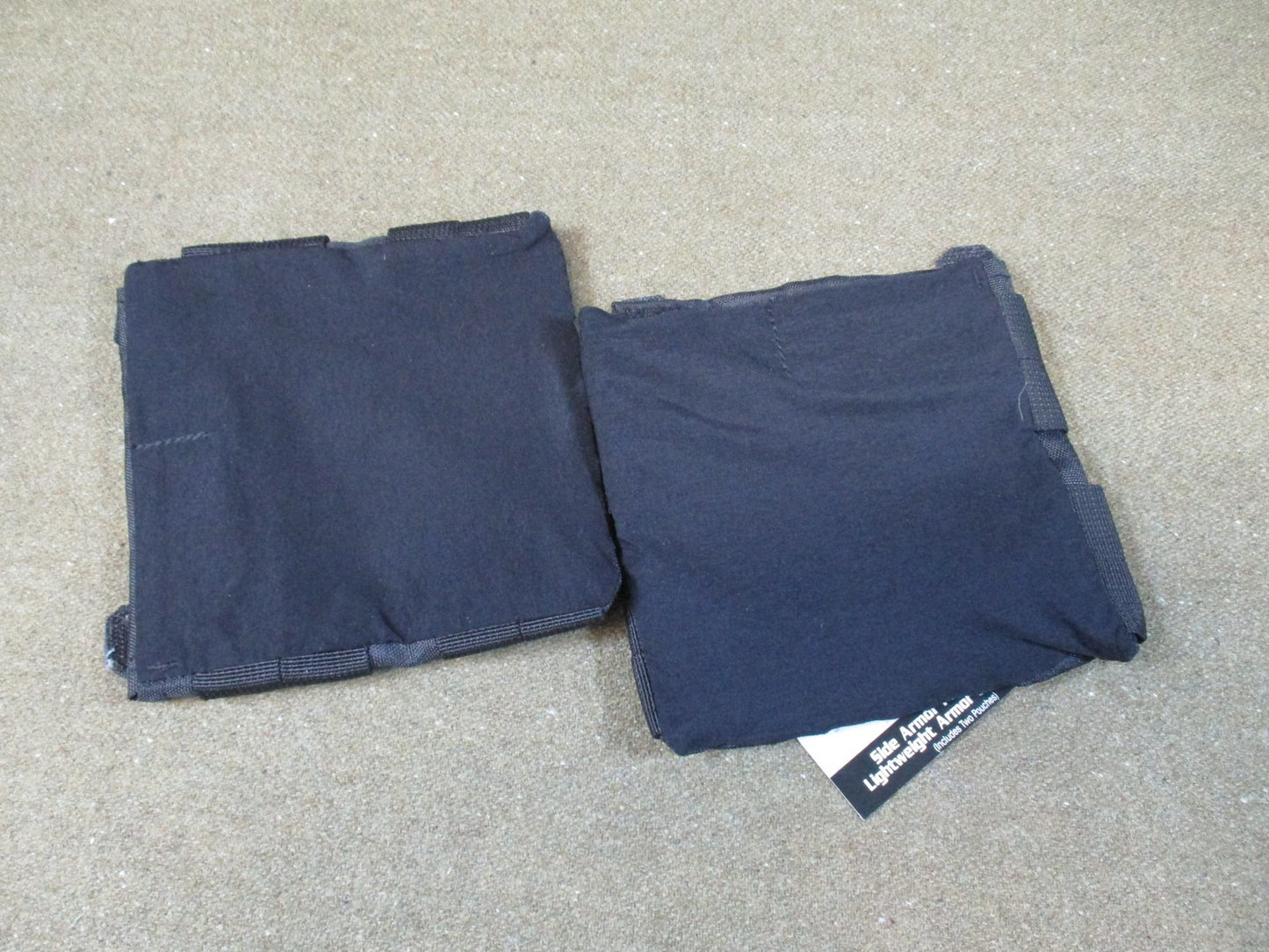 Rothco Side Armor Pouch Set for Lightweight Armor Carrier Vest MOLLE Black New