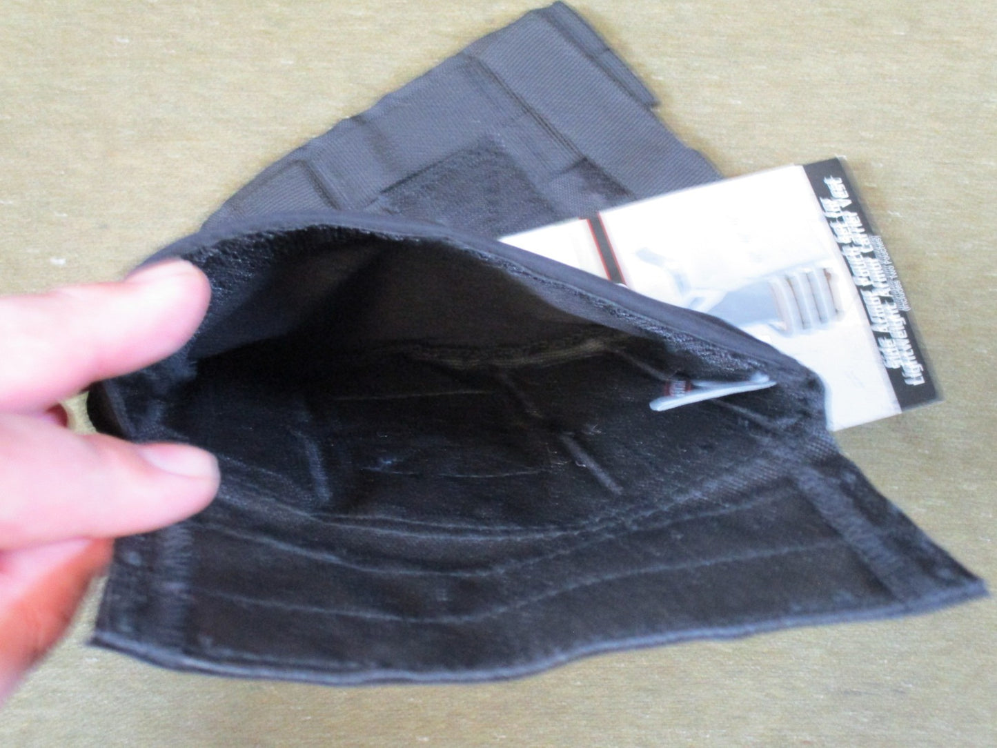 Rothco Side Armor Pouch Set for Lightweight Armor Carrier Vest MOLLE Black New