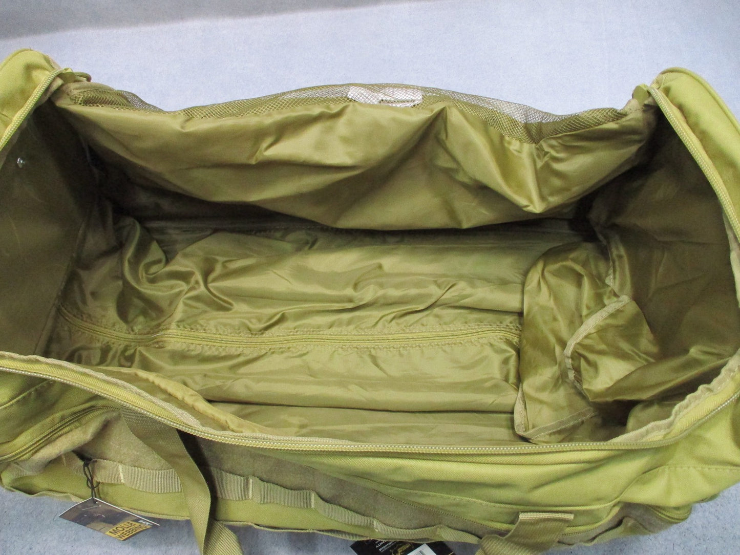 Highland Tactical Squad Rolling Duffel Bag Deployment Loadout Duffle Sea Bag