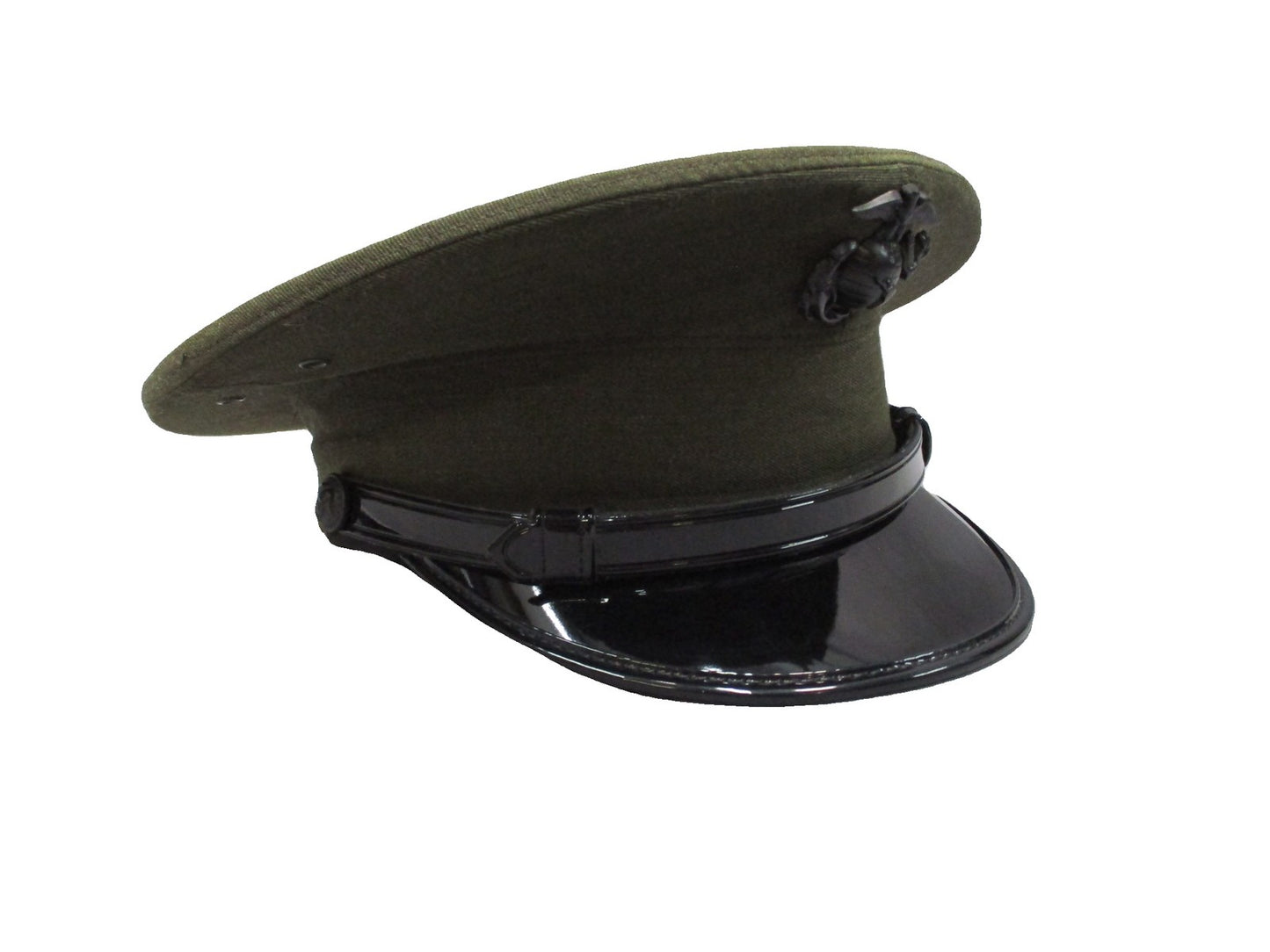 USMC Service Cover Cap Frame Size 6 7/8 Marine Corps Dress Hat EGA Insignia