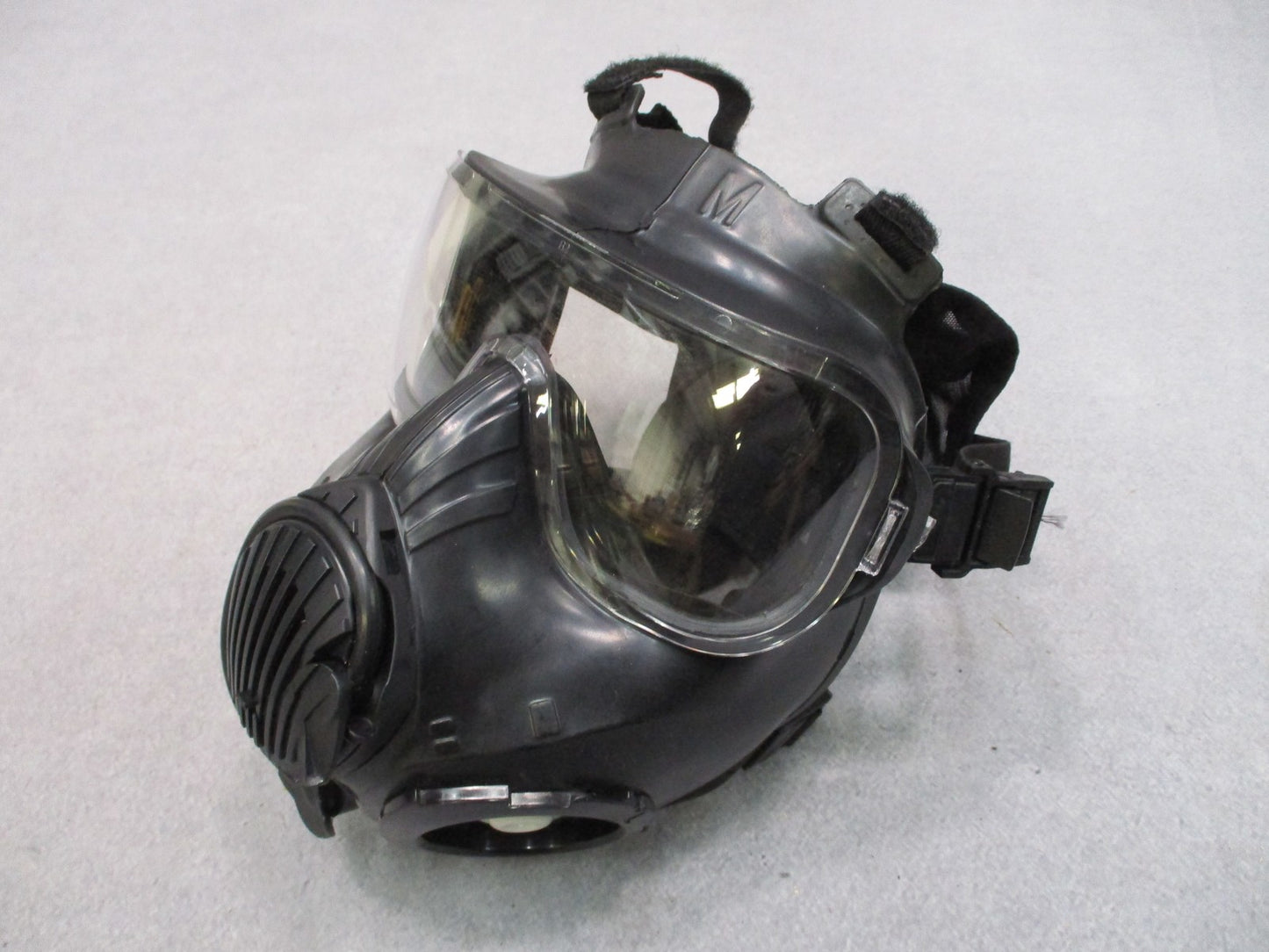 USGI Avon M50 JSGPM Gas Mask Medium CBRN w/ Sealed M61 Filters Bag Lens (USED)