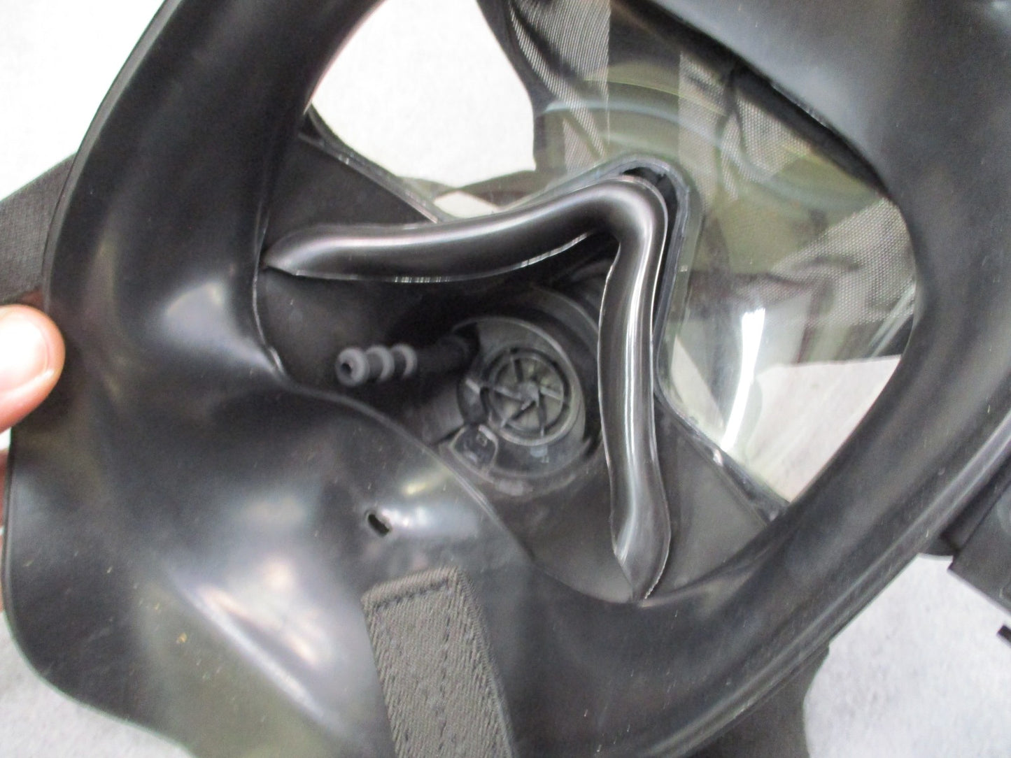 USGI Avon M50 JSGPM Gas Mask Medium CBRN w/ Sealed M61 Filters Bag Lens (USED)