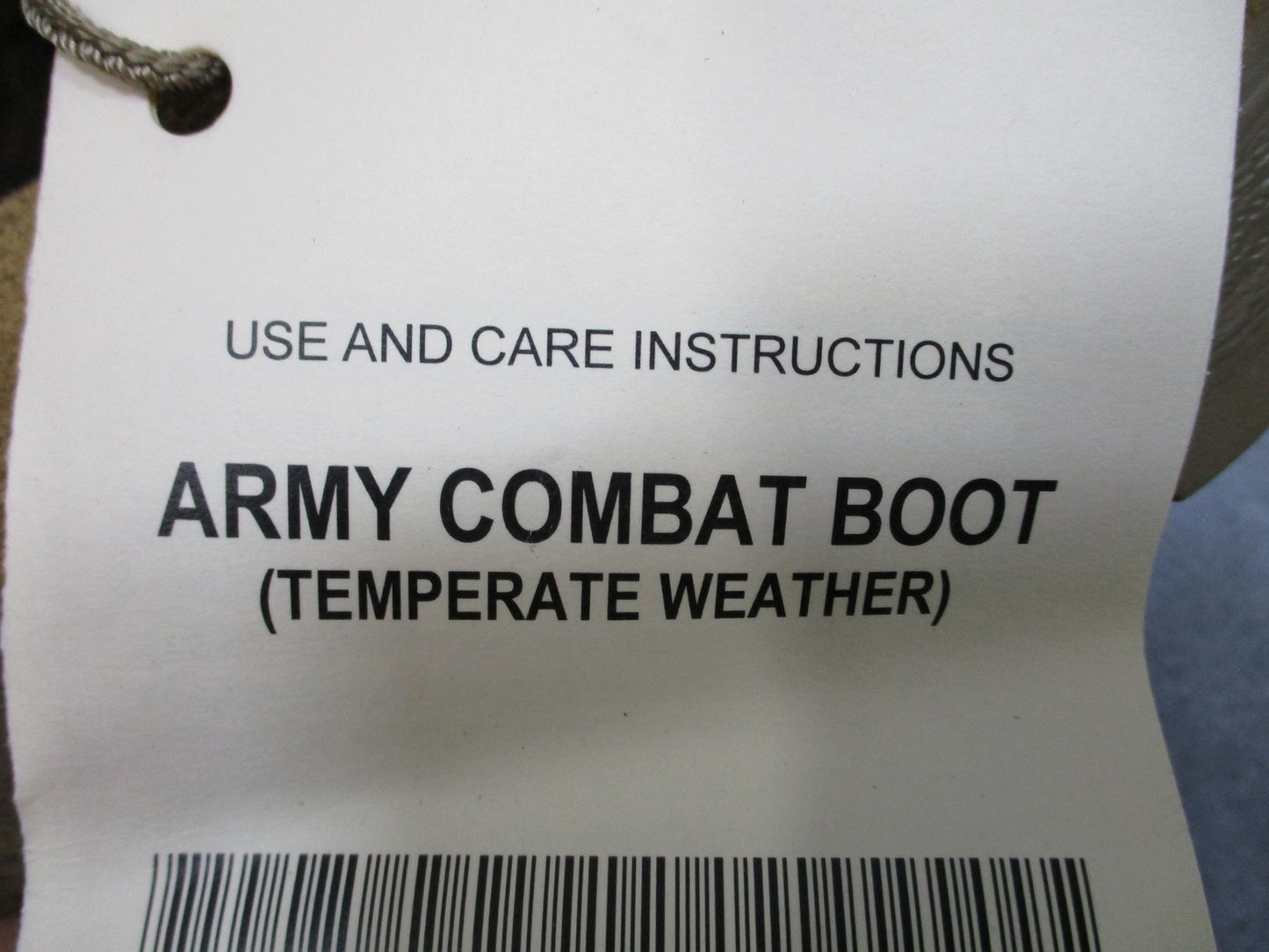 McRae Army Combat Boots Temperate Weather 9.5N Suede Cordura Vibram New