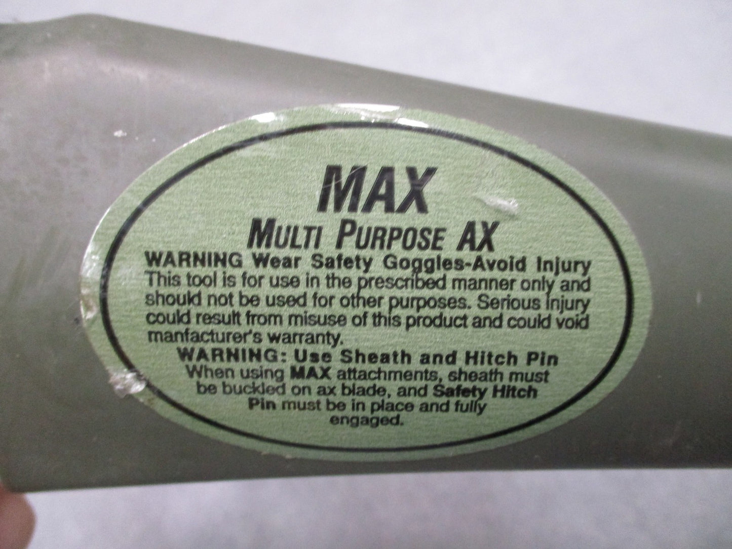 Forrest Tool MAX Multi-Purpose Ax Head & Handle - Olive Drab - USA Made
