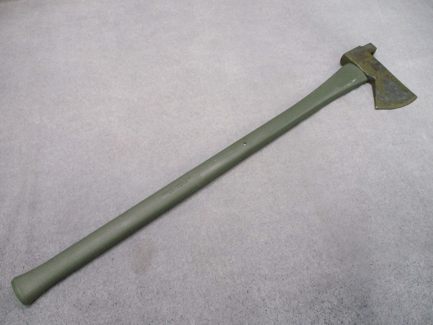 Woodings-Verona WTC 7827 Crash Axe Rescue Tool USA OD Green Composite Handle